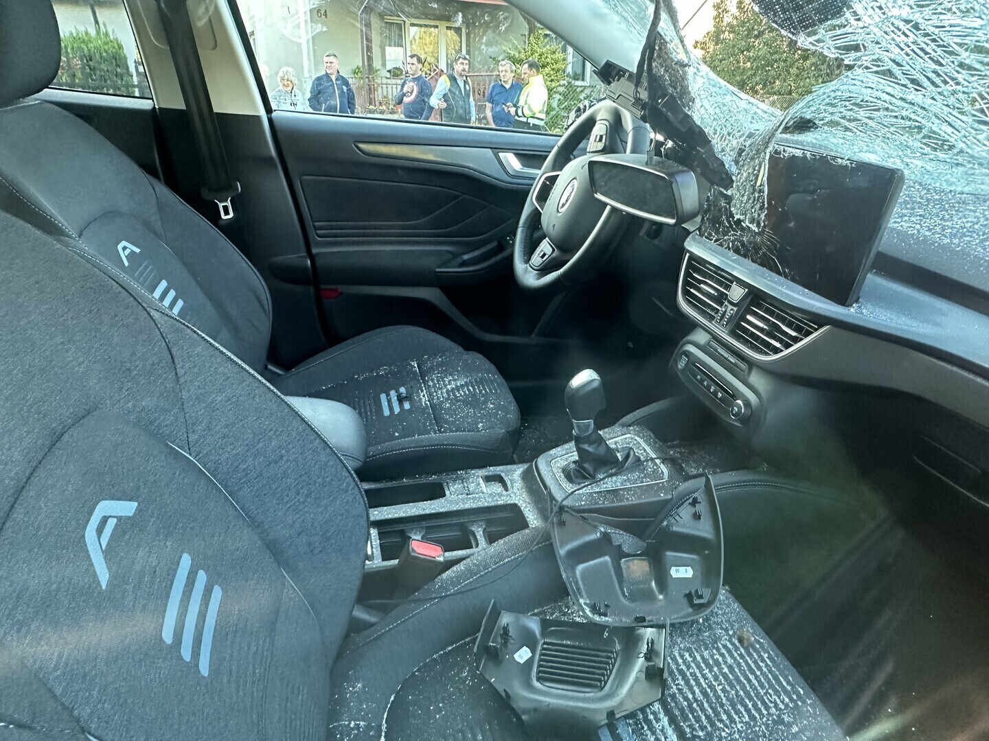 Mamy nagranie Tak doszło do zderzenia bryczki z autem na Michałowskiej