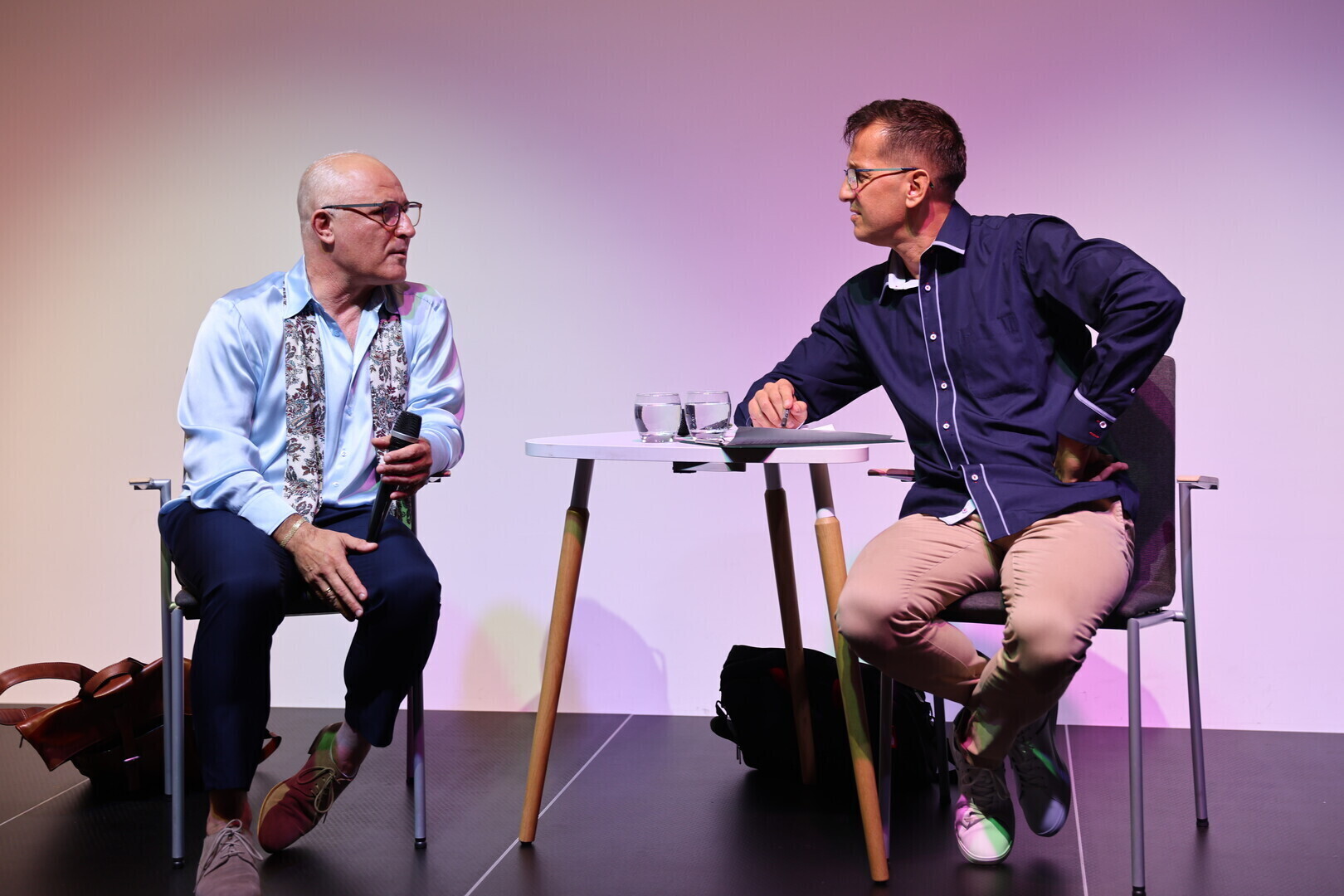 Aktor Przemysław Bluszcz w szczerej rozmowie dał się poznać w Mediatece 800-lecia