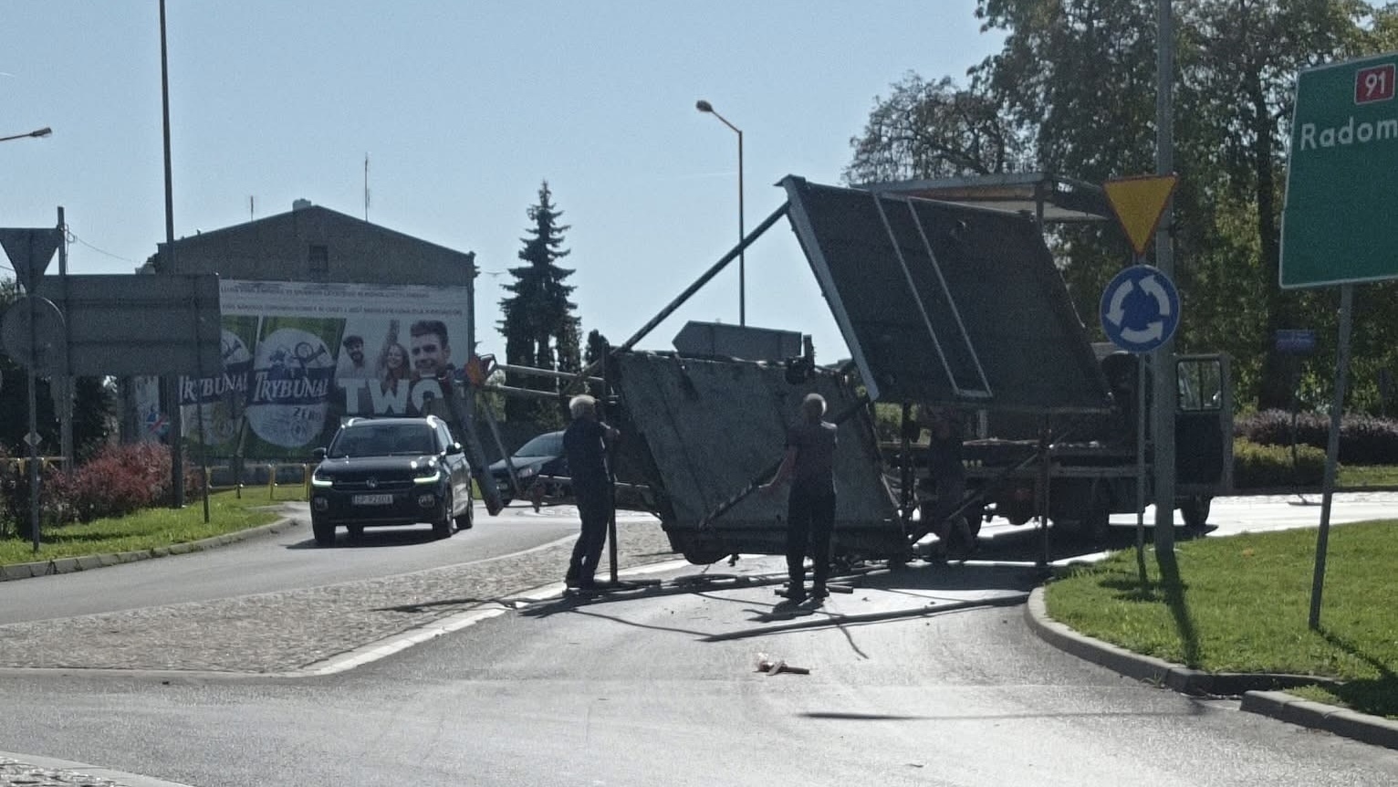 Niebezpiecznie na bliźniaczych rondach