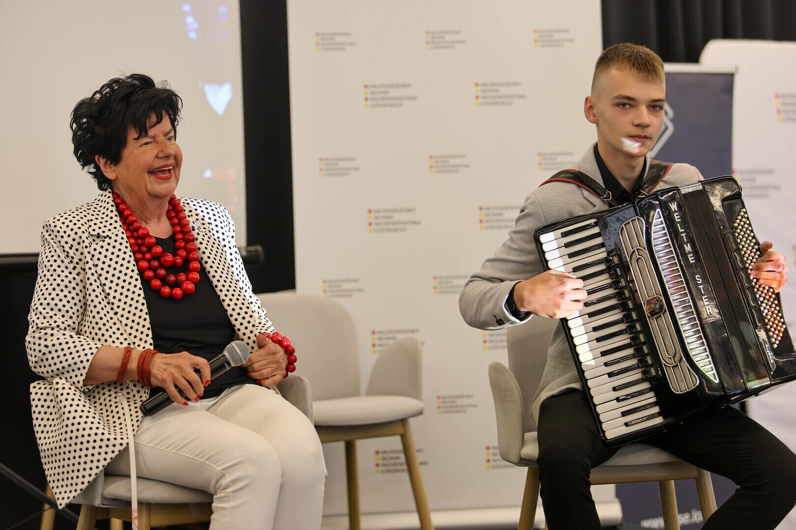 Joanna Senyszyn z wizytą w Piotrkowie. Spotkanie z młodzieżą w Mediatece