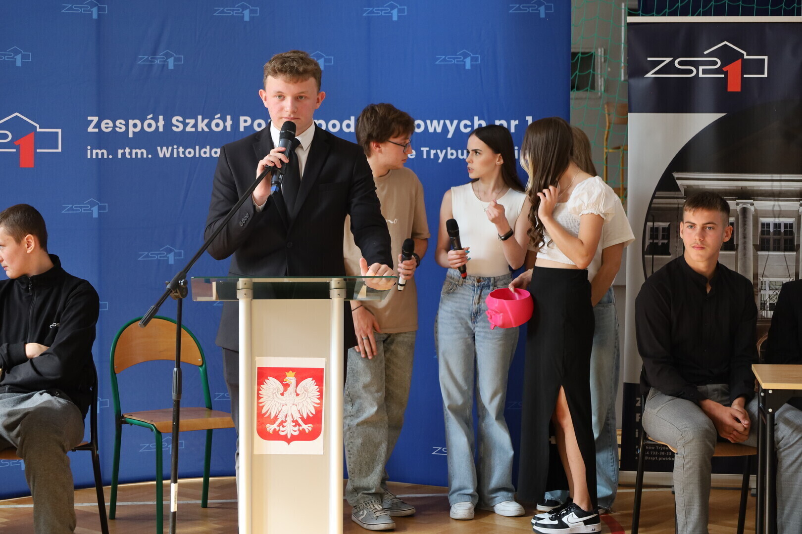 Otrzęsiny 2025 w Zespole Szkół Ponadpodstawowych nr 1 w Piotrkowie Trybunalskim