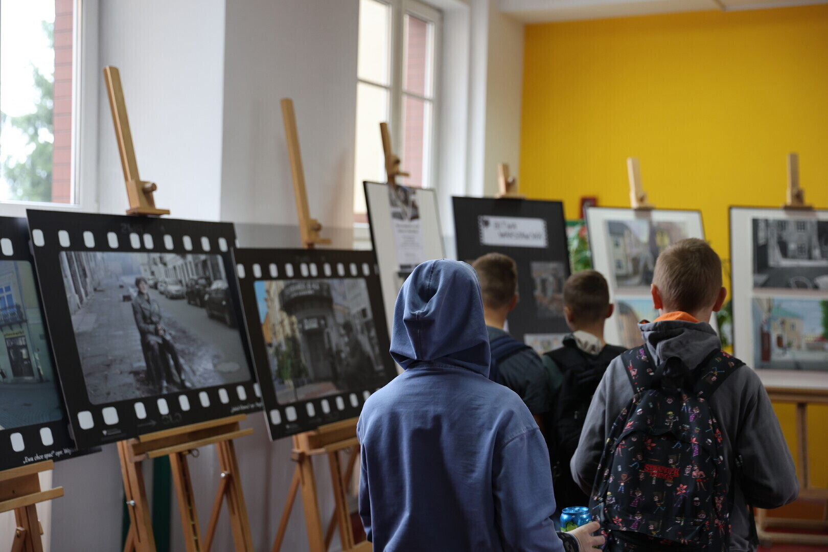 Aktorzy drugoplanowi - zabytki Piotrkowa. Wystawa zagościła w kolejnej szkole