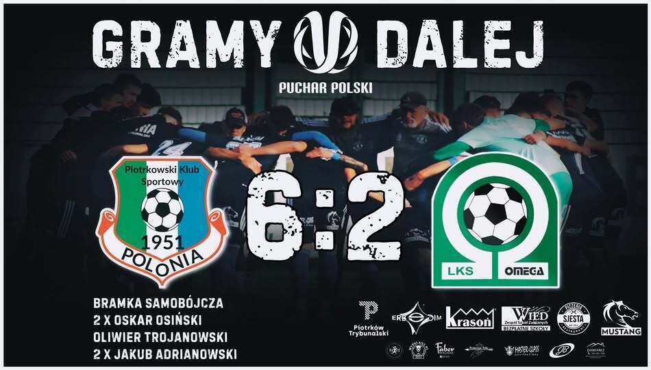 Polonia Concordia i GUKS Gorzkowice w kolejnej rundzie Pucharu Polski