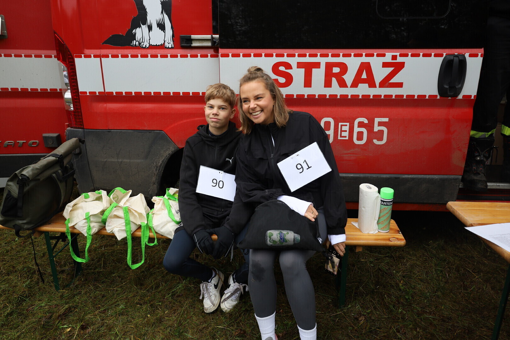 Bieg rowery i wspólna zabawa Niepodległa 10 w gminie Rozprza już po raz siódmy