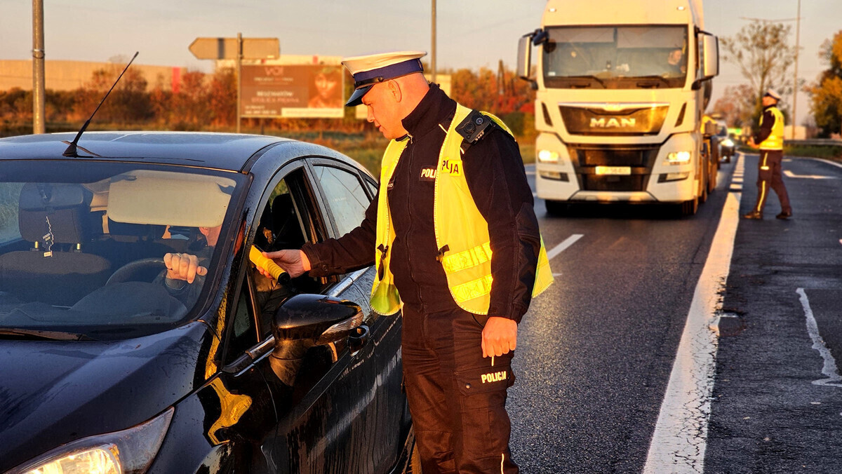 Przebadali ponad 240 kierowców. Akcja Trzeźwa Autostrada A1