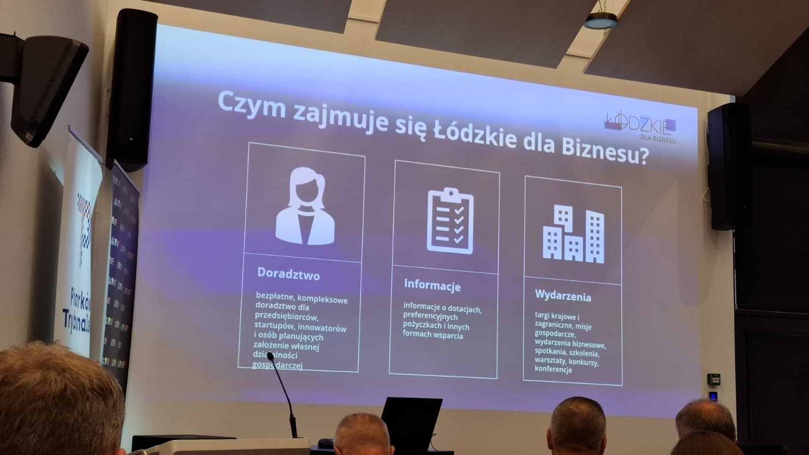 Przedsiębiorcy spotkali się z przedstawicielami władz w Piotrkowskiej Mediatece