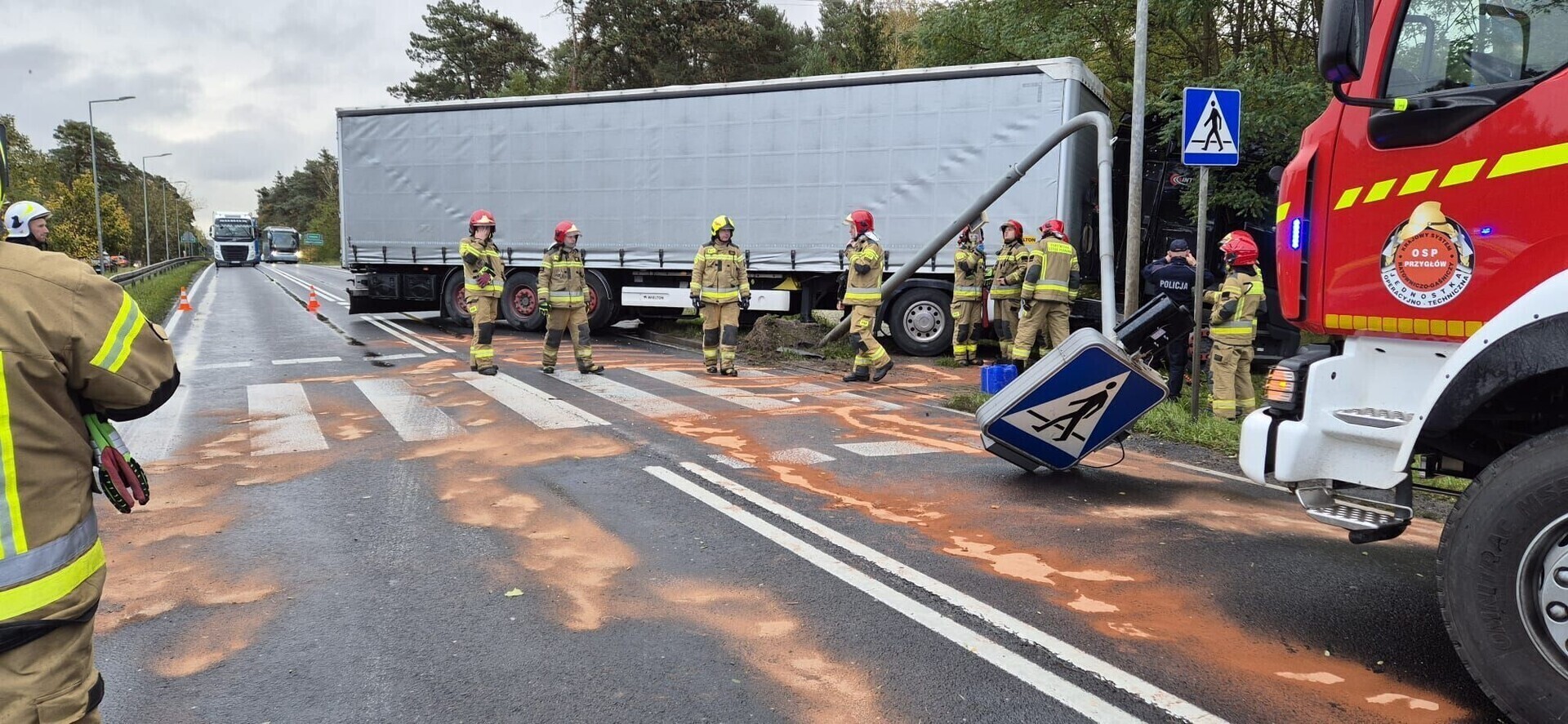 O włos od śmierci Groźne zdarzenie na DK12