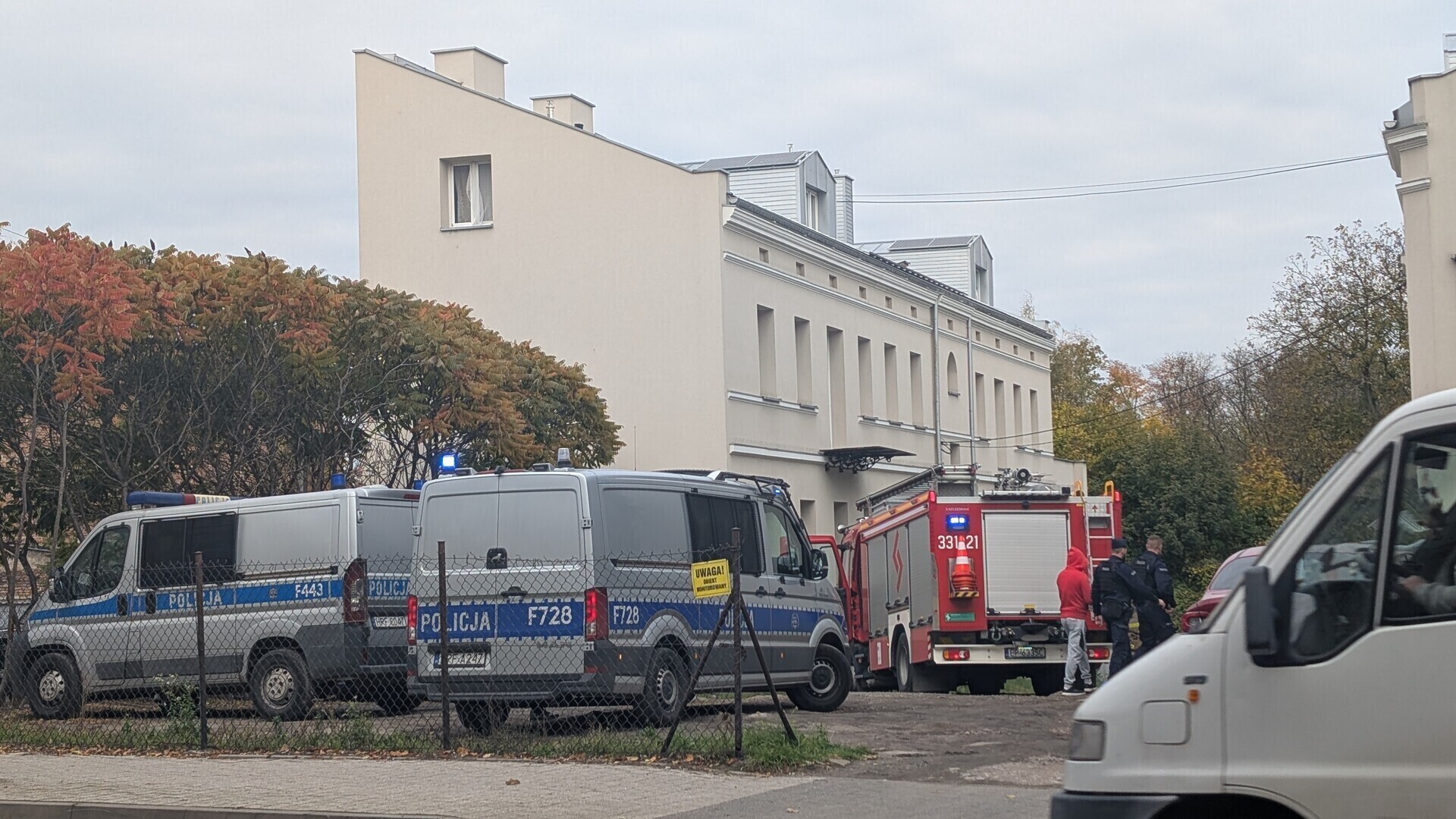 Alarm dla straży pożarnej. Wybuch gazu w jednej z kamienic w Piotrkowie