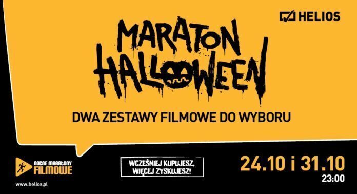Nocny Maraton Halloween w kinie Helios 31 października
