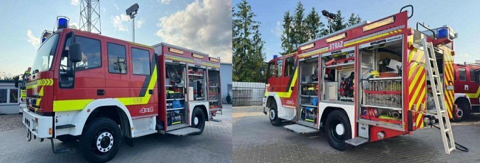 Nowy samochód dla strażaków z Barkowic-Mokrych bezpieczeństwo mieszkańców priorytetem