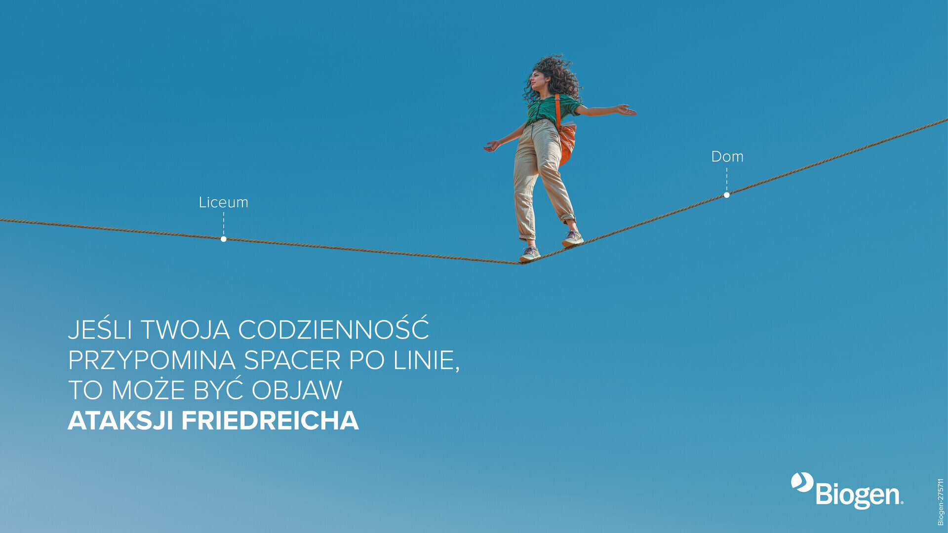 Jeśli Twoja codzienność przypomina spacer po linie to może być objaw ataksji Friedreicha