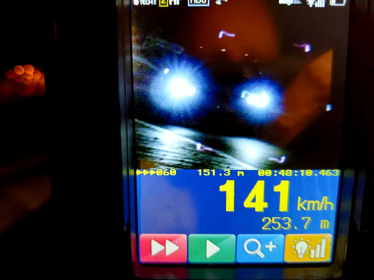 141 kmh w obszarze zabudowanym. 55-latek straci prawko na trzy miesiące