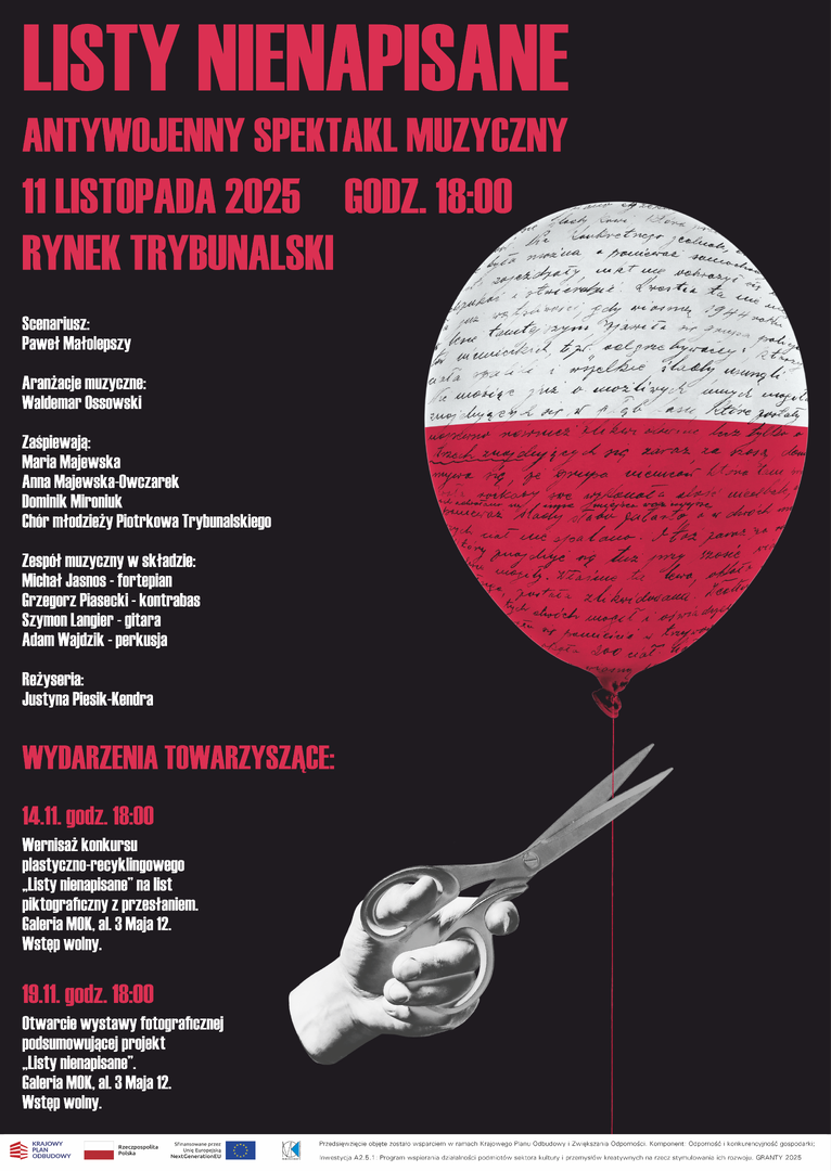 Spektakl Listy Nienapisane wyjątkowe wydarzenie które porusza serca i sumienia