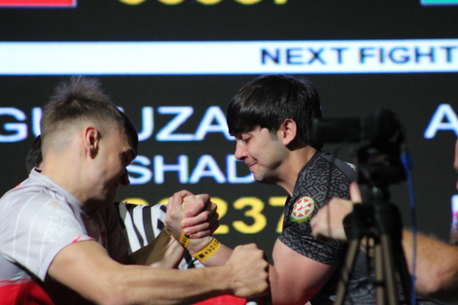 Mistrzostwa Świata w Armwrestlingu 2025 Kacper Zaremba z Wolborza zajął 8. miejsce