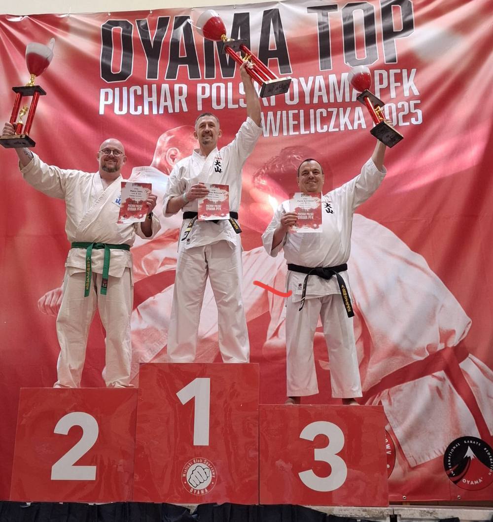 Sukcesy zawodników Oyama Karate Washi na OYAMA TOP w Wieliczce