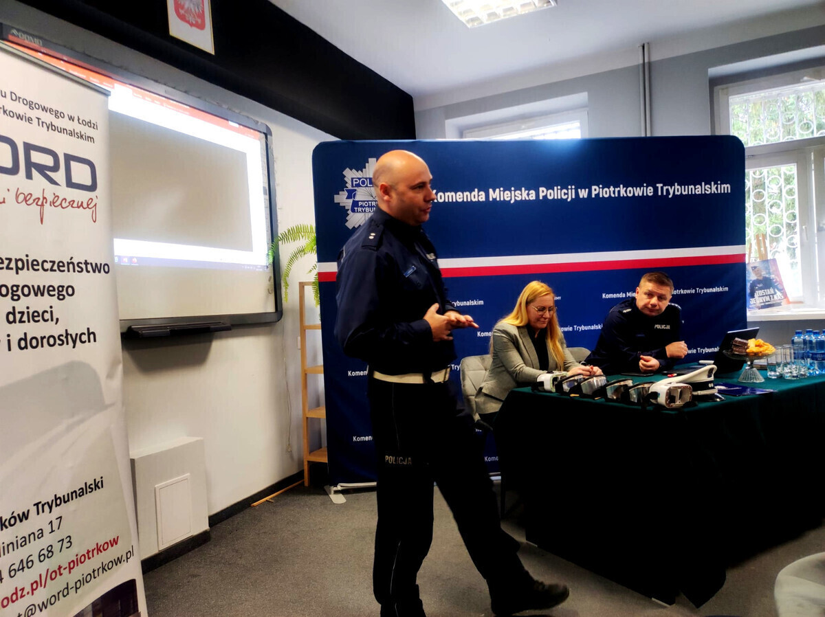 Debata Kierowco pieszy nie warto się tak spieszyć