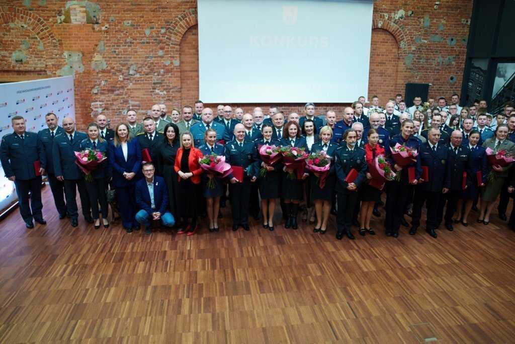 Bohaterowie naszej codzienności. Oto najlepsi funkcjonariusze w Łódzkiem