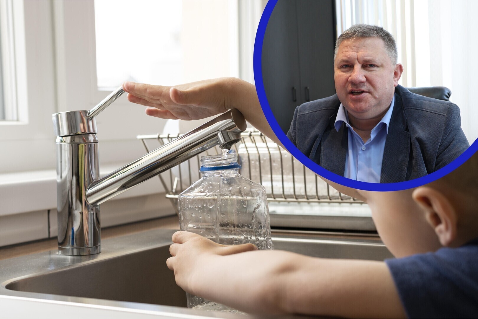 Czy pić wodę z piotrkowskich kranów Mariusz Staszek zachęca i chce stawiać na promocje kranówki