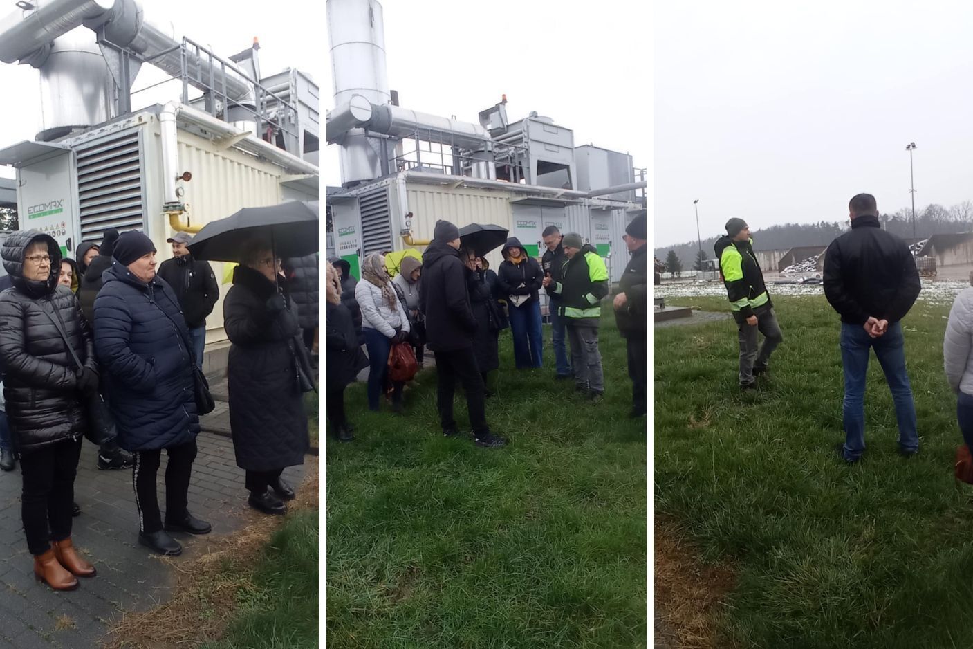 Przedstawiciele gminy sołtysi i radni sprawdzali jak działa biogazownia