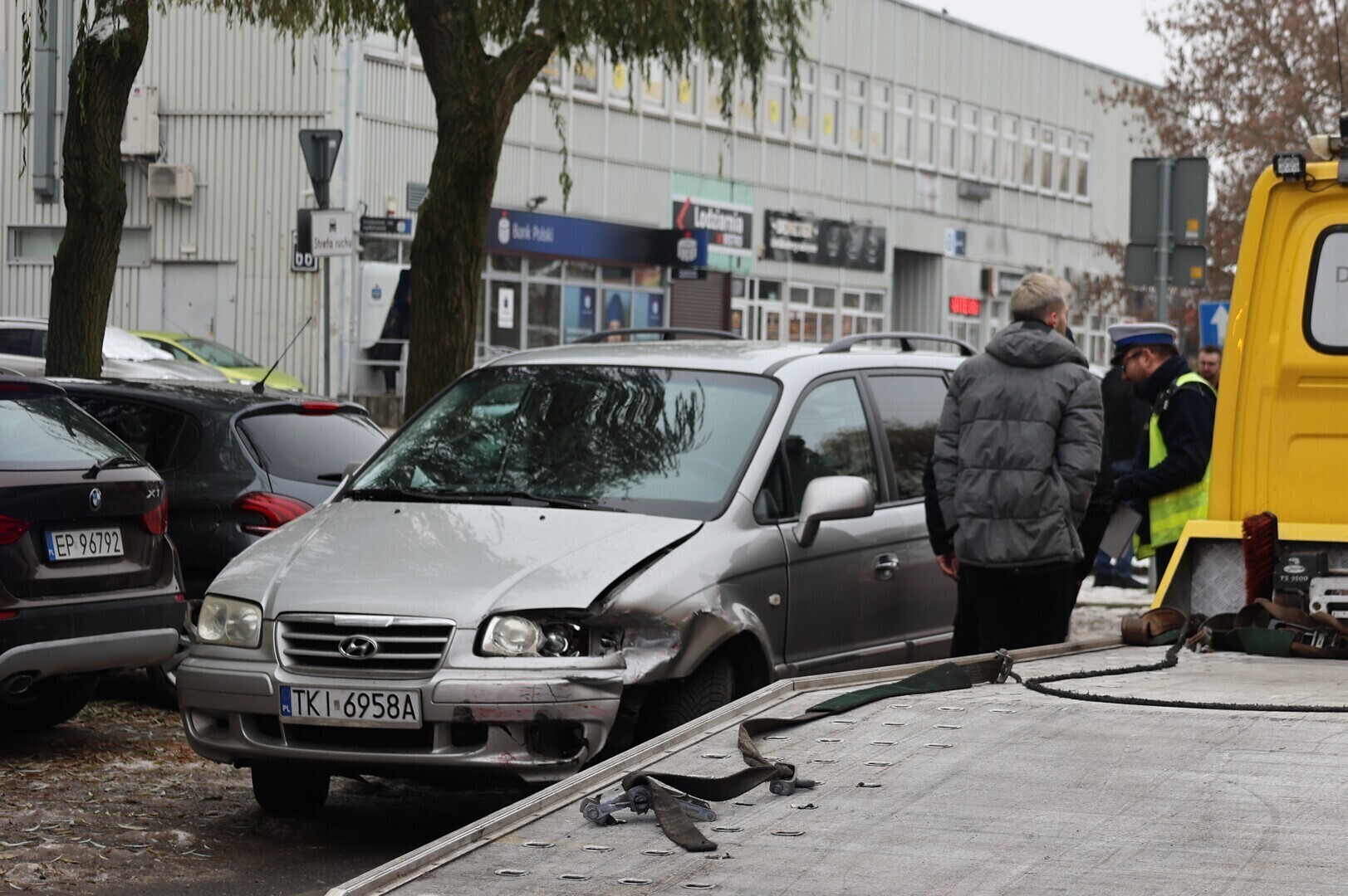 Kolejne niebezpieczne zdarzenie. Tym razem wypadek na ul. Belzackiej