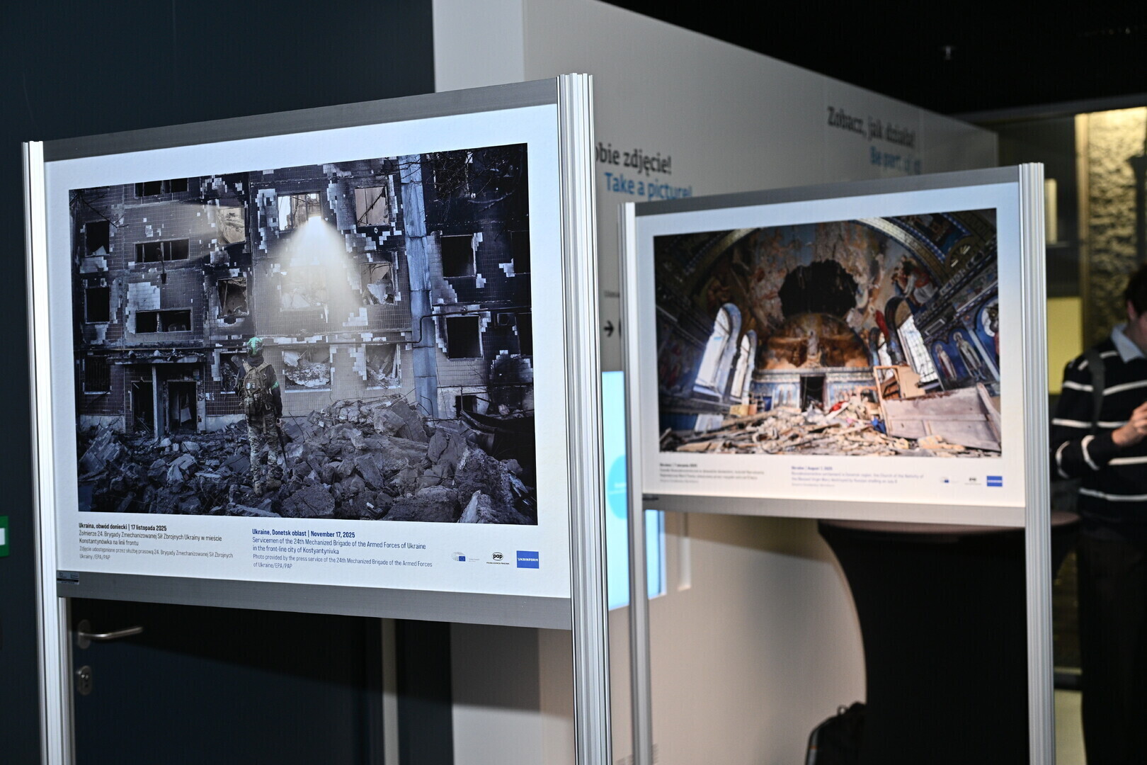 Wystawa Ukraine in Focus pokazuje prawdę o wojnie