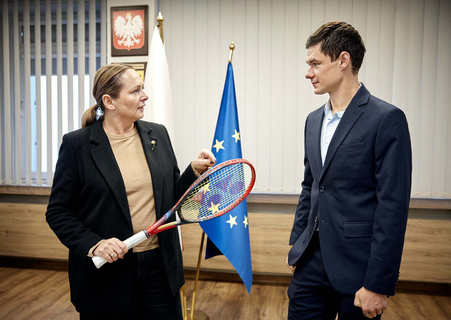 Kamil Majchrzak ambasadorem sportu w Łódzkiem najwyżej notowany polski tenisista