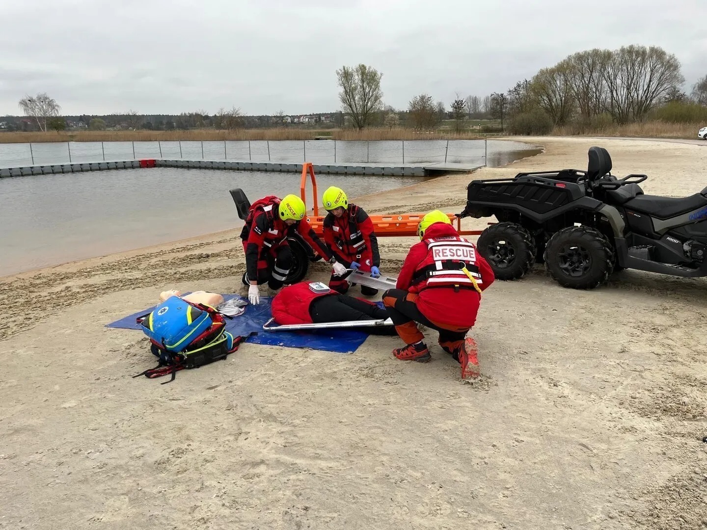 Bezpieczeństwo nad wodą ważne także zimą