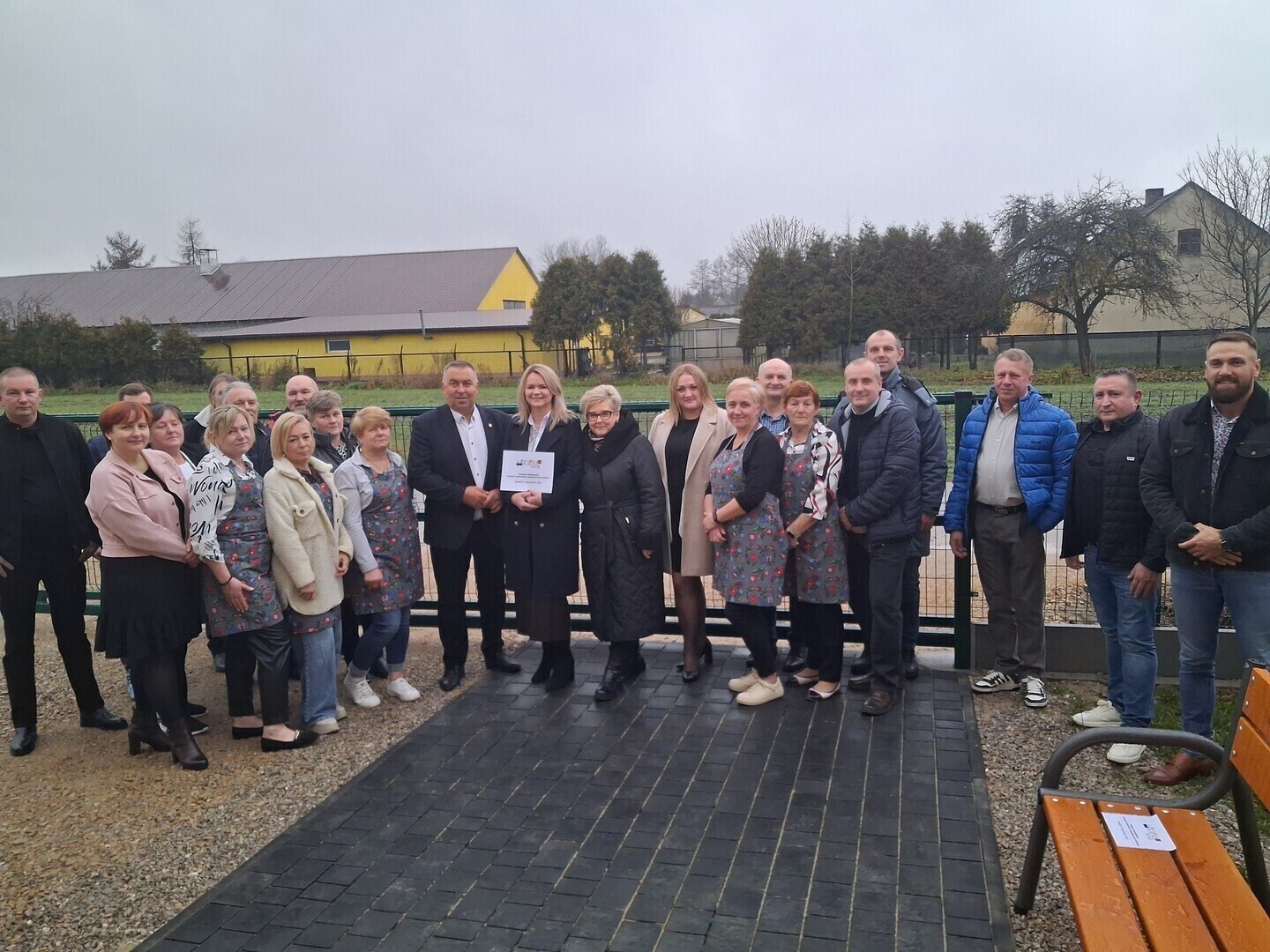 Ogrodzona podsumowała realizację grantu sołeckiego. Nowa infrastruktura poprawi komfort i bezpieczeństwo mieszkańców