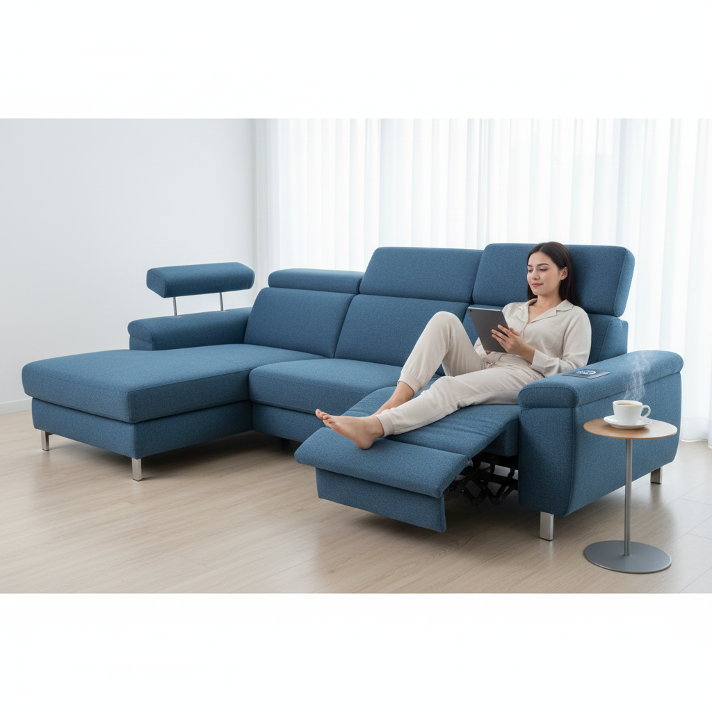 Funkcja relaks w sofie czy warto inwestować w ruchome zagłówki podłokietniki i elektryczne systemy rozkładania