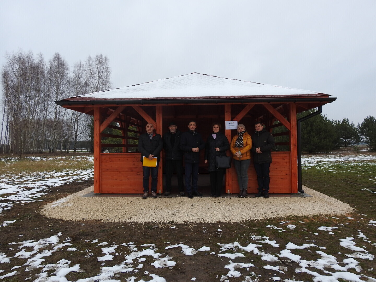 Nowa altana w Niewierszynie. Miejsce integracji lokalnej społeczności