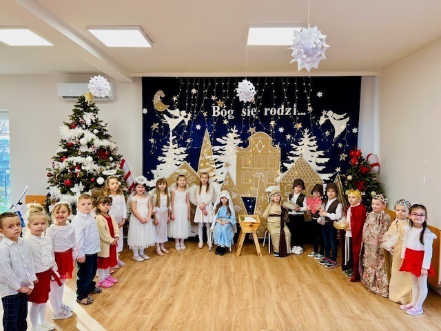 Jasełka w Żłobku i Przedszkolu Chatka Puchatka