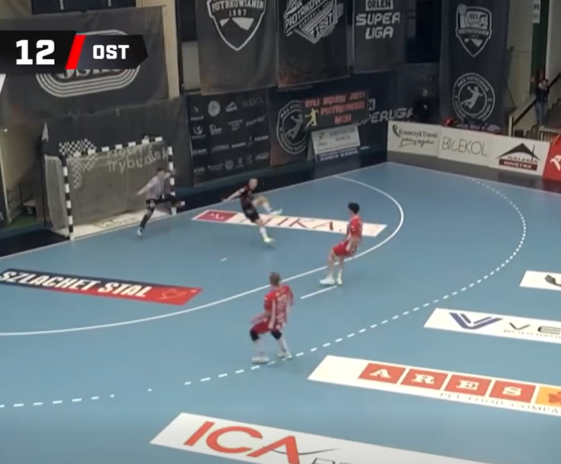 Fachowcy zachwycają się bramką szczypiornisty Piotrkowianina