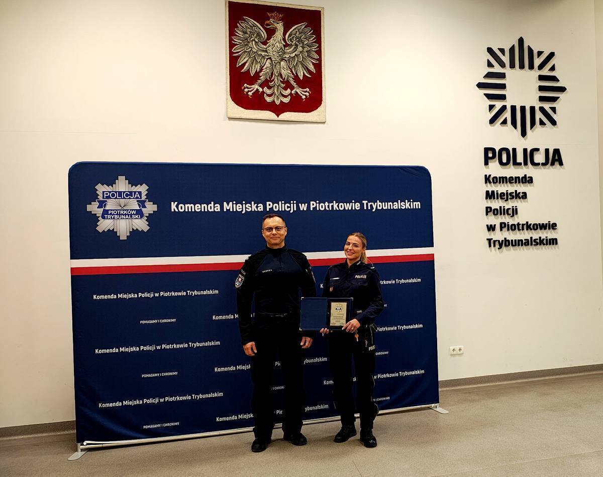 Uroczysta wigilia KMP w Piotrkowie Trybunalskim Policjanci Roku 2025