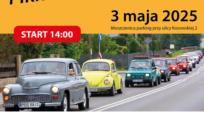 Piknik motoryzacyjny w Moszczenicy