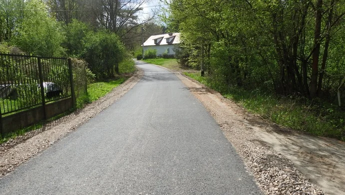 Nowa droga w gminie Aleksandrów