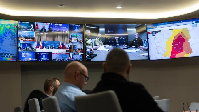 Obradował Rządowy Zespół Zarządzania Kryzysowego z udziałem wojewody łódzkiego Doroty Ryl
