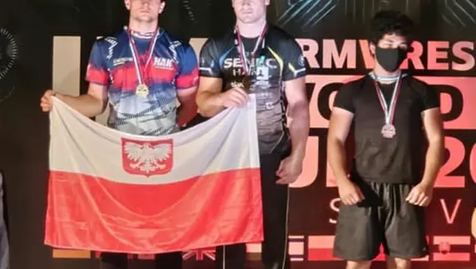 Wolborzanin medalistą mistrzostw świata w siłowaniu na rękę