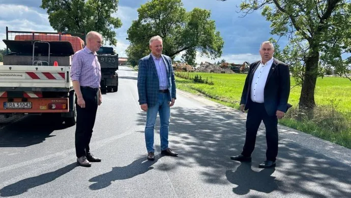 Modernizacja drogi Gorzkowiczki – Sobaków zakończona