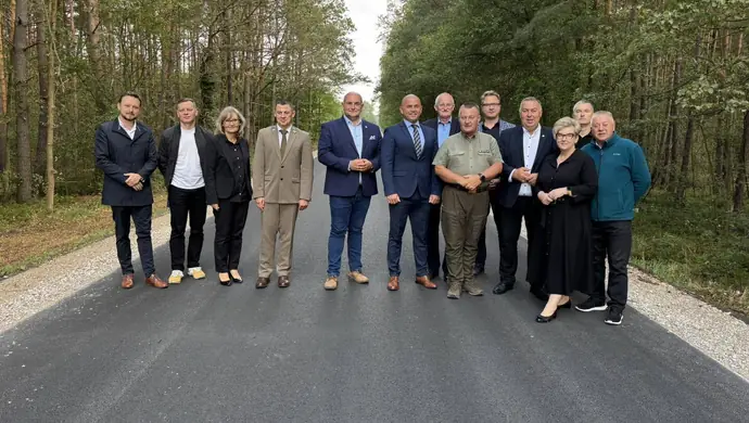 Kolejne odbiory dróg w gminie Łęki Szlacheckie