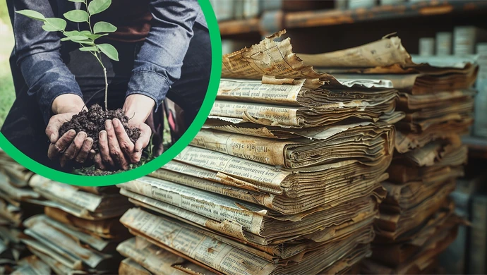 Drzewko za makulaturę – ekologiczna akcja w Gorzkowicach