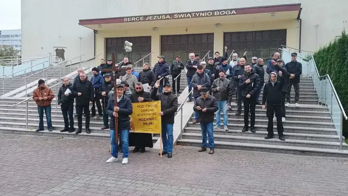 Męski Różaniec w Piotrkowie Trybunalskim już po raz 80.