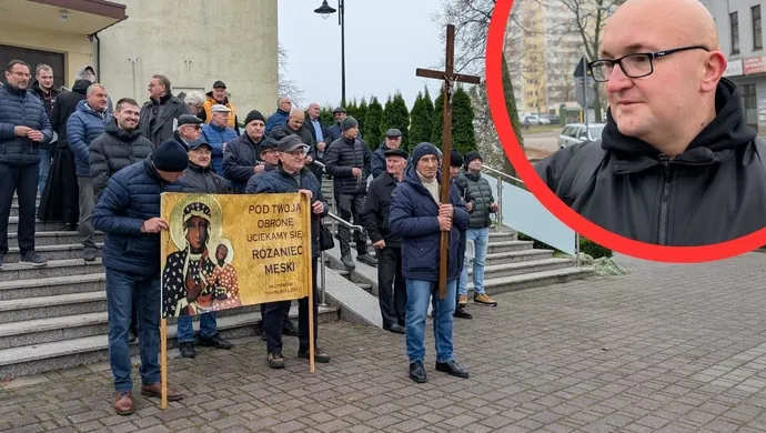 "Hejtem się nie przejmujemy, cieszymy się każdym dobrym słowem" - 80. Męski Różaniec w Piotrkowie