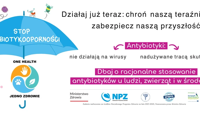 Światowy Tydzień Wiedzy o Antybiotykach i Europejski Dzień Wiedzy o Antybiotykach