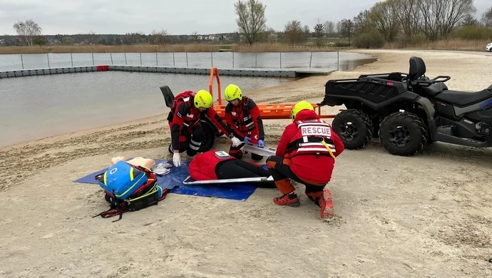 Bezpieczeństwo nad wodą ważne także zimą