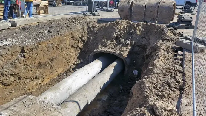 Duża awaria w centrum Piotrkowa. Wiele ulic bez ogrzewania