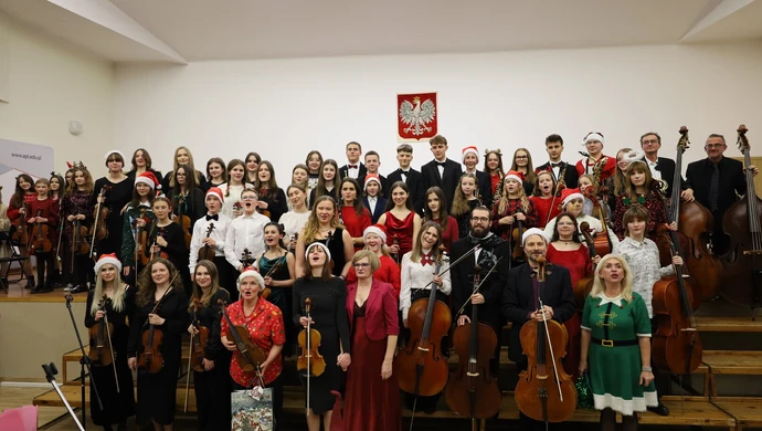 Świąteczny koncert uczniów PSM w Piotrkowie Trybunalskim