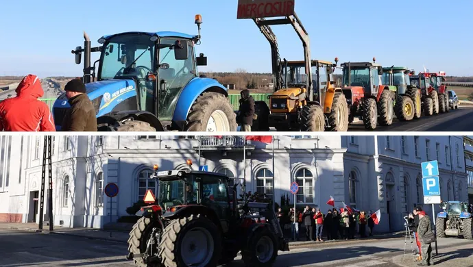 Protest rolników w regionie. Czy zostaną wysłuchani? [ZDJĘCIA, FILM]