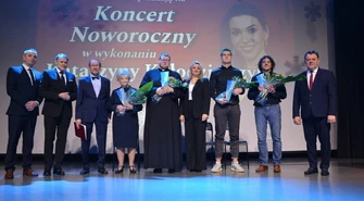 Koncert Noworoczny w Woli Krzysztoporskiej. Wyróżniono zasłużonych dla gminy