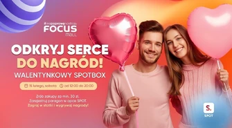 Walentynkowa zabawa i prezenty w Focus Mall w Piotrkowie