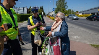 W ramach akcji Jednośladem Bezpiecznie Do Celu sprawdzali trzeźwość rowerzystów i stan techniczny jednośladów 